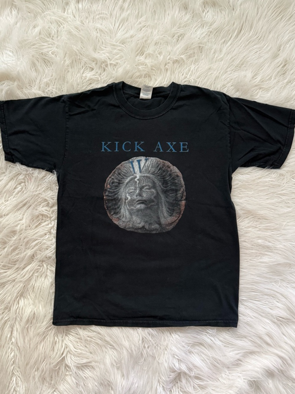 Vintage Canadian Rock Band KICK AXE Tee